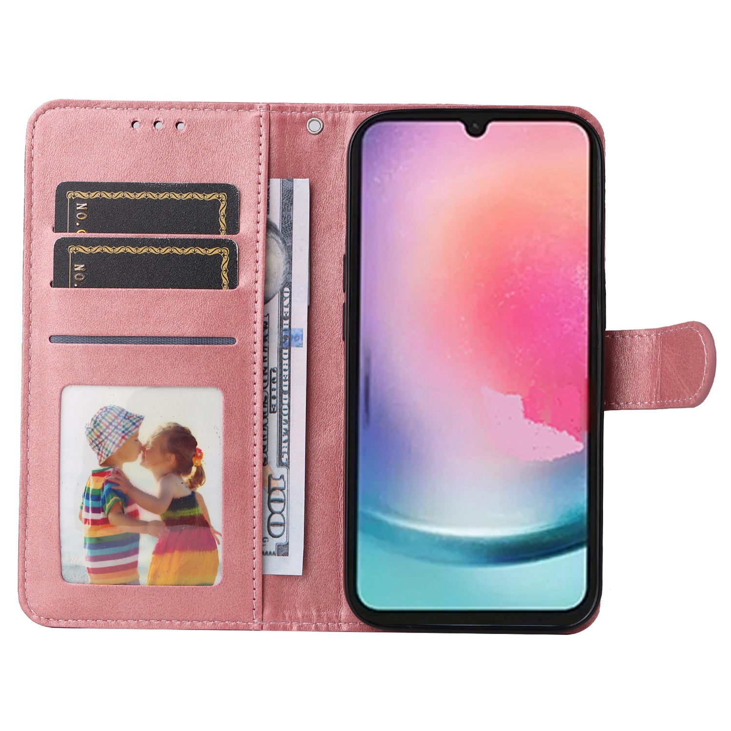 For Samsung Galaxy A24 4G PU Leather Wallet Phone Case Calf Texture Anti-drop Stand Mobile Cover For Samsung Galaxy A24 4G PU Leather Wallet Phone Case Calf Texture Anti-drop Stand Mobile Cover